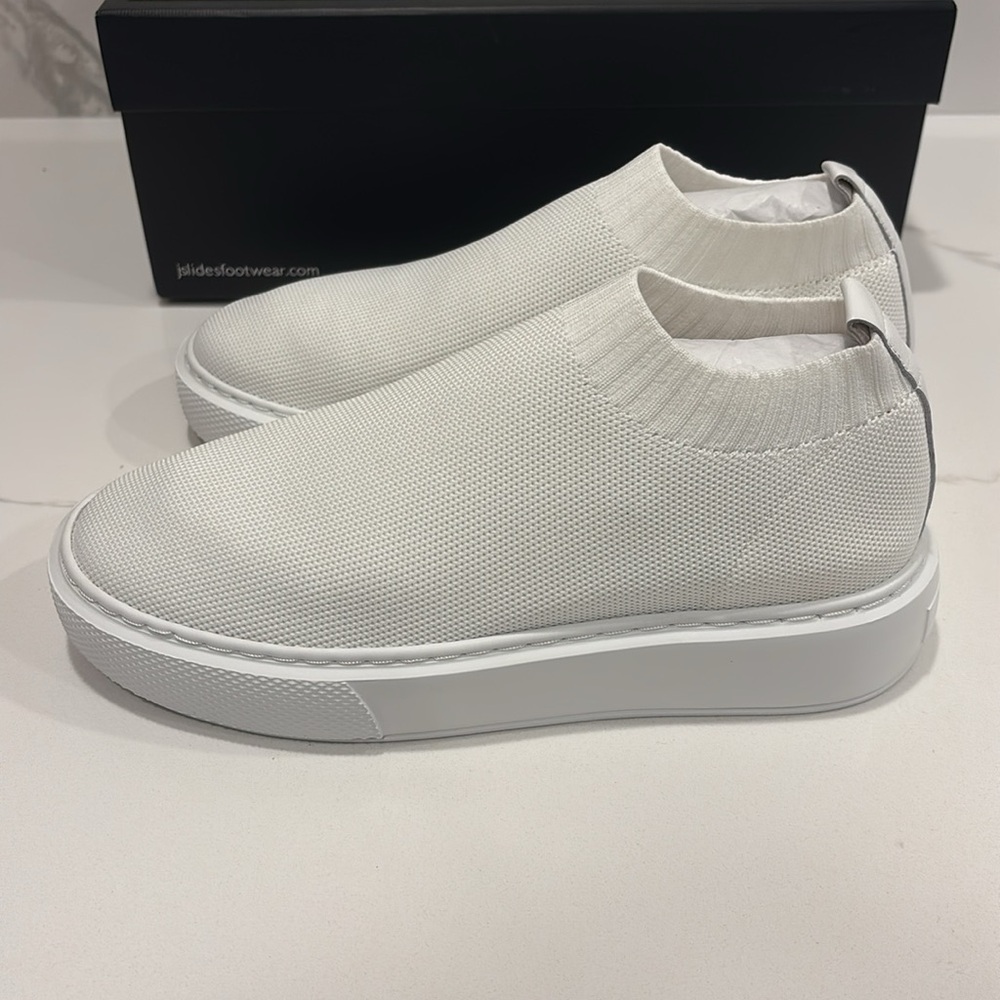 NWT J/SLIDES NYC 🤍 Daphnie Knit Sneakers ✨ - Picture 3 of 10